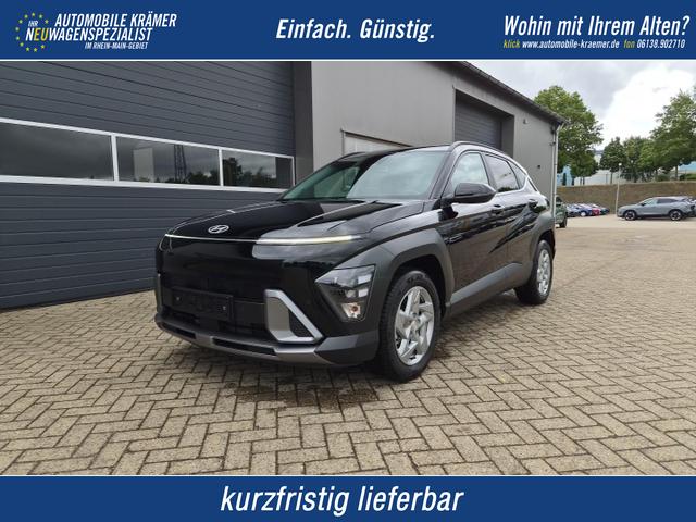Hyundai KONA - Trend 1.6 T-GDI 150PS Automatik Voll-LED-Scheinw. Sitzheizung Lenkradheizung ACC Klimaautomatik Navi Touchscreen DAB+ Apple CarPlay + Android Auto PDC v+h R&uuml;ckf.Kamera 2xKeyless 17-LM