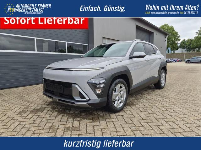 Hyundai KONA - Trend 1.6 T-GDI 150PS Automatik Voll-LED-Scheinw. Sitzheizung Lenkradheizung ACC Klimaautomatik Navi Touchscreen DAB+ Apple CarPlay + Android Auto PDC v+h R&uuml;ckf.Kamera 2xKeyless 17-LM