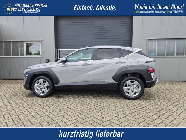 Hyundai KONA - Trend 1.6 T-GDI 150PS Automatik Voll-LED-Scheinw. Sitzheizung Lenkradheizung ACC Klimaautomatik Navi Touchscreen DAB+ Apple CarPlay + Android Auto PDC v+h R&uuml;ckf.Kamera 2xKeyless 17-LM