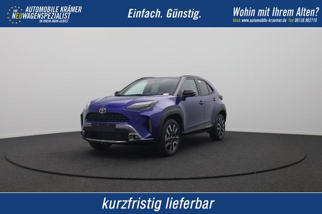 Toyota Yaris - Cross 1.5-l 130PS HEV Automatik Style Matrix-LED elektr. Heckklappe Sitzheizung Lenkradheizung Klimaautomatik Navi Bluetooth wireless Apple CarPlay + Android Auto ACC PDC v+h R&uuml;ckf.Kamera 18"LM