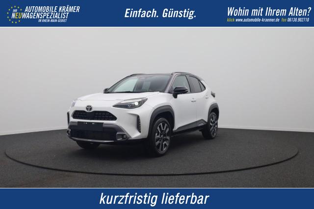 Toyota Yaris - Cross 1.5-l 130PS HEV Automatik Style Matrix-LED elektr. Heckklappe Sitzheizung Lenkradheizung Klimaautomatik Navi Bluetooth wireless Apple CarPlay + Android Auto ACC PDC v+h R&uuml;ckf.Kamera 18"LM