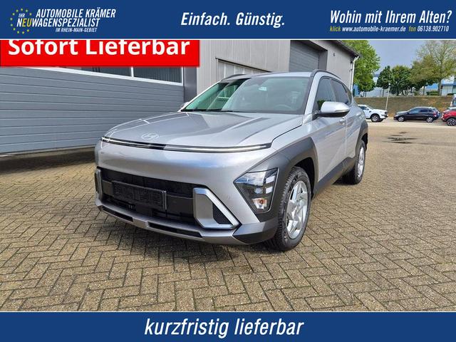 Hyundai KONA - Trend 1.6 T-GDI 150PS Automatik Voll-LED-Scheinw. Sitzheizung Lenkradheizung ACC Klimaautomatik Navi Touchscreen DAB+ Apple CarPlay + Android Auto PDC v+h R&uuml;ckf.Kamera 2xKeyless 17-LM