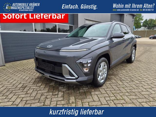 Hyundai KONA - Trend 1.6 T-GDI 150PS Sitzheizung Lenkradheizung Klimaautomatik Tempomat Navi Touchscreen DAB+ Apple CarPlay + Android Auto PDC v+h R&uuml;ckf.Kamera 2xKeyless 17-LM
