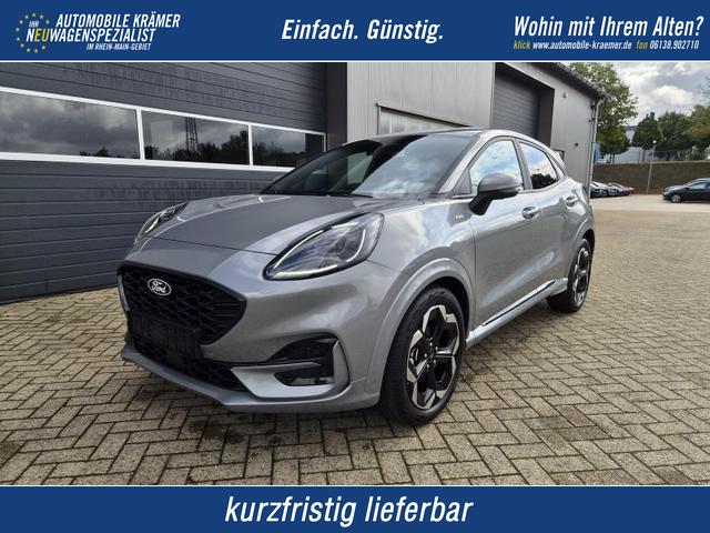 Ford Puma - ST-Line X 1.0 EcoBoost Hybrid 125PS Automatik Premium Leder (Sensico) B+O-Sound elektr. Heckklappe Klimaautomatik Sitzheizung Lenkradheizung Frontscheibe beheizb. Ford-Navi SYNC4 Bluetooth Apple CarPlay Android Auto PDC v+h 18-LM
