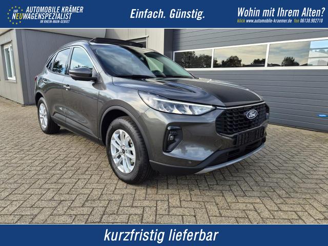 Ford Kuga - Titanium 243PS PHEV Automatik schwenkb. AHK elektr. PanoDach Sitzheizung v+h Lenkradheizung Frontscheibe beheizb. Klimaautomatik Navi SYNC4 Apple CarPlay Android Auto Touchscreen PDC 4xKamera 2xKeyless 17"LM vollelektr. Reichweite 66KM