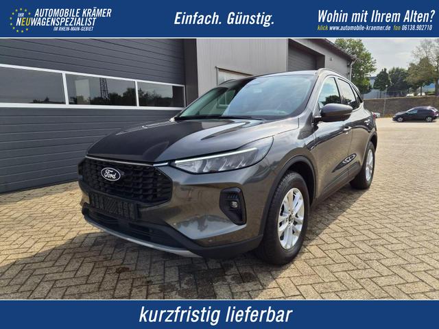Ford Kuga - Titanium 243PS PHEV Automatik schwenkb. AHK Sitzheizung v+h Lenkradheizung Frontscheibe beheizb. Klimaautomatik Navi SYNC4 Apple CarPlay Android Auto Touchscreen PDC 4xKamera 2xKeyless 17"LM vollelektr. Reichweite 66KM
