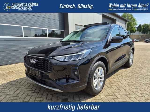 Ford Kuga - Titanium 243PS PHEV Automatik schwenkb. AHK elektr. PanoDach Sitzheizung v+h Lenkradheizung Frontscheibe beheizb. Klimaautomatik Navi SYNC4 Apple CarPlay Android Auto Touchscreen PDC 4xKamera 2xKeyless 17"LM vollelektr. Reichweite 66KM
