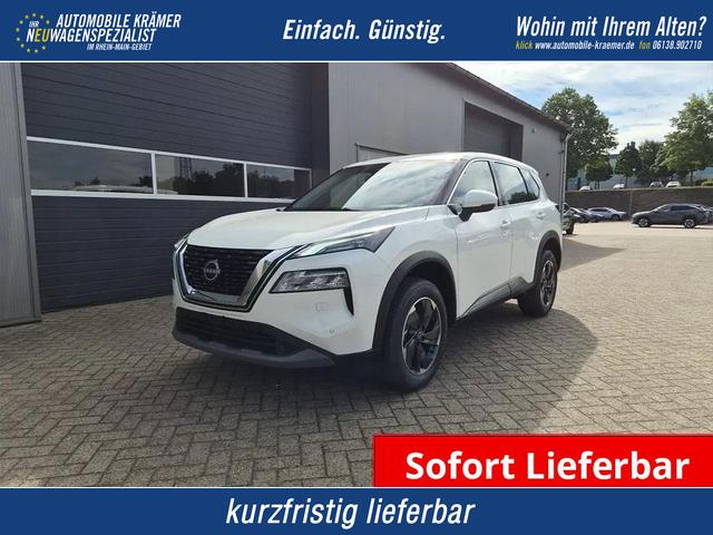 Nissan X-Trail - Acenta 1.5 MHEV 163PS Automatik Sitzheizung v+h Lenkradheizung Frontscheibe beheizb. Klimaautomatik R&uuml;ckf.Kamera Bluetooth Touchscreen Apple CarPlay Android Auto PDC 2x Keyless 18"LM