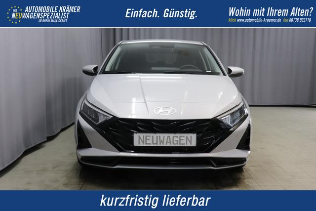 Hyundai i20 - Trend Line 1.0 T-GDi 74kW, 5-Jahre Herstellergarantie, Infotainment-Paket, Panorama Glas- Schiebedach, 8" Infotainmentsystem, AppleCarPlay&Android Auto, Radio DAB, R&uuml;ckfahrkamera, Tempomat, Spurhalteassistent, Nebelscheinwerfer, 17" Leichtmetallfelgen, uvm.