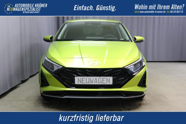 Hyundai i20 - Trend Line 1.0 T-GDi 74kW, 5-Jahre Herstellergarantie, Infotainment-Paket, Winter-Paket, 8" Infotainmentsystem, AppleCarPlay&Android Auto, Radio DAB, R&uuml;ckfahrkamera, Tempomat, Spurhalteassistent, Nebelscheinwerfer, 17" Leichtmetallfelgen, uvm.