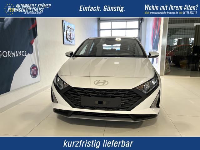 Hyundai i20 - Comfort 1.2 58 kW (79 PS) Klimaanlage, Navigationssystem, Radio mit DAB, Apple CarPlay & Android Auto, R&uuml;ckfahrkamera, Einparkhilfe hinten, Lichtsensor, Spurhalteassistent, Fernlichtassistent, Verkehrszeichenassistent uvm.
