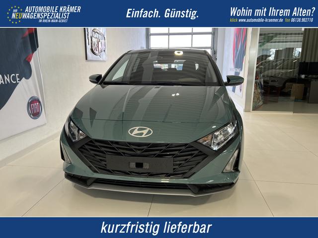 Hyundai i20 - GO 1.2 MPI 58 kW (79 PS) Navigationssystem, Bluetooth, DAB, Klimaanlage, R&uuml;ckfahrkamera, Apple CarPlay, Android Auto, PDC hinten, Sitzheizung, Lenkradheizung, Spurassistent, Tempomat uvm.