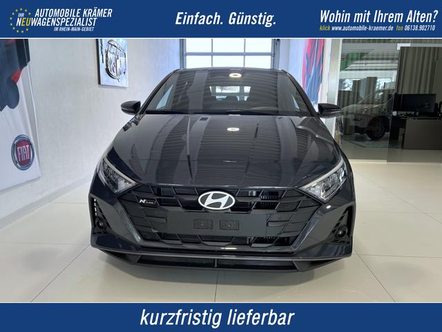 Hyundai i20 - N Line 1.0 T-GDI 73 kW (100 PS) Navigationssystem, Klimaautomatik, Lenkradheizung, Sitzheizung, Android Auto, Apple CarPlay, LED-Scheinwerfer, Regensensor, 17" Leichtmetallfelgen, uvm.