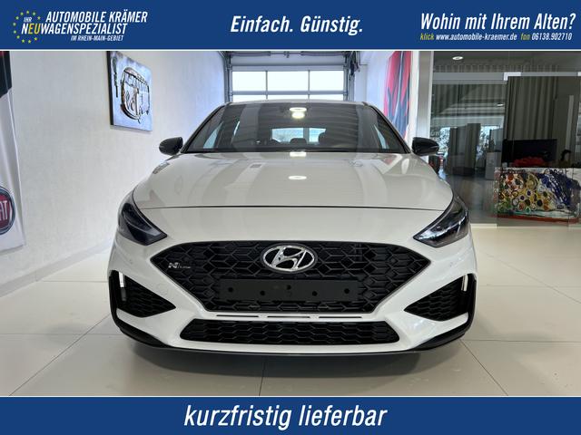 Hyundai i30 - N Line 1.5 TGDi 117 kW (160 PS) Navigationssystem, DAB, Bluetooth, Android Auto, Apple CarPlay, 2-Zonen-Klimaautomatik, R&uuml;ckfahrkamera, Sitzheizung, Lenkradheizung, 18" Leichtmetallfelgen, uvm.