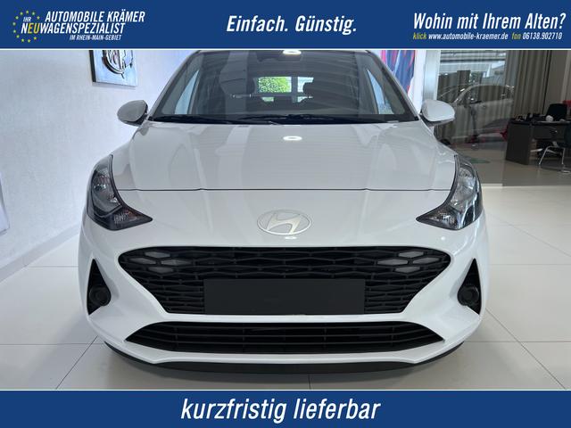 Hyundai i10 - i Line Plus 1,0 MT 49 kW (67 PS) Klimaanlage, Lenkradheizung, Sitzheizung, H&ouml;henverstellbarer Fahrersitz, Radio, DAB, Android Auto & Apple CarPlay, Tempomat, Spurhalteassistent, Verkehrszeichenerkennung, Privacy Glass, 15 Z Leichtmetallfelgen, uvm.