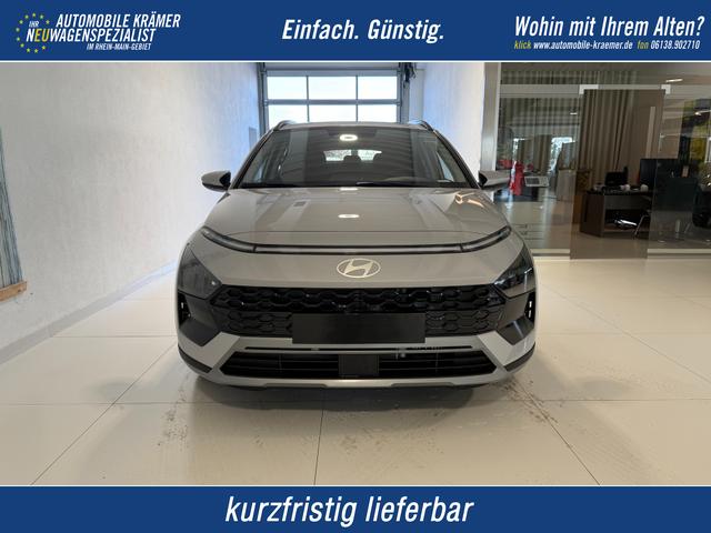 Hyundai BAYON - GO+ 1.0 T-GDI DCT 74 kW (101 PS) Toter-Winkel-Assistent, Induktive Ladestation, Comfort-Paket, Lenkradheizung, Sitzheizung, DAB, Android Auto, Apple CarPlay, Navigationssystem, LED-Scheinwerfer, Einparkhilfe, R&uuml;ckfahrkamera, uvm.