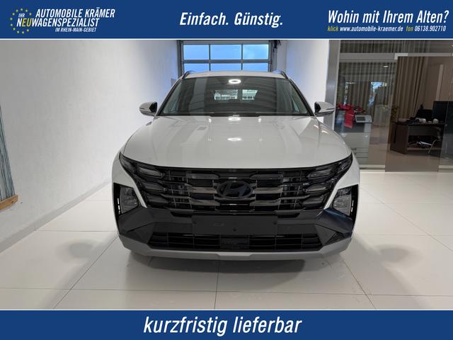 Hyundai TUCSON - GO 1.6 T-GDI Hybrid 2WD AT 176 kW (239 PS) 2-Zonen-Klimaautomatik, Sitzheizung, Lenkradheizung, Navigationssystem, DAB, Android Auto, Apple CarPlay, R&uuml;ckfahrkamera, Einparkhilfe vorne und hinten, 18 Zoll Leichtmetallfelgen, uvm.