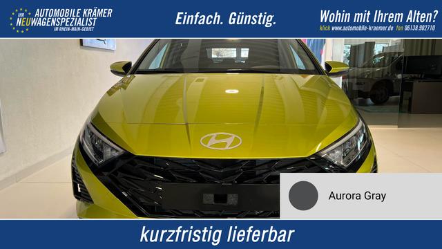 Hyundai i20 - GO+ 1.0 T-GDI DCT 73 kW (100 PS) Lenkradheizung, Sitzheizung, Klimaautomatik, DAB, Android Auto, Apple CarPlay, Navigationssystem, Digitales Cockpit, Einparkhilfe hinten, R&uuml;ckfahrkamera, LED-Scheinwerfer, 16 Zoll Leichtmetallfelgen, uvm.