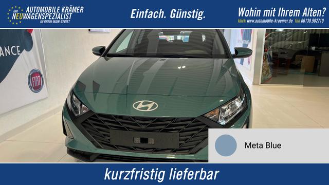 Hyundai i20 - GO 1.2 MPI 58 kW (79 PS) Navigationssystem, Bluetooth, DAB, Klimaanlage, R&uuml;ckfahrkamera, Apple CarPlay, Android Auto, PDC hinten, Sitzheizung, Lenkradheizung, Spurassistent, Tempomat uvm.
