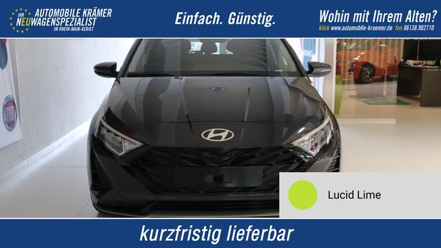 Hyundai i20 - GO+ 1.2 MPI 58 kW (79 PS) Navigationssystem, Klimaautomatik, R&uuml;ckfahrkamera, DAB, Apple CarPlay, Android Auto, Sitzheizung, Lenkradheizung, Spurassistent, Tempolimit-Assistent, 16"-Leichtmetallfelgen, Virtual Cockpit, uvm.