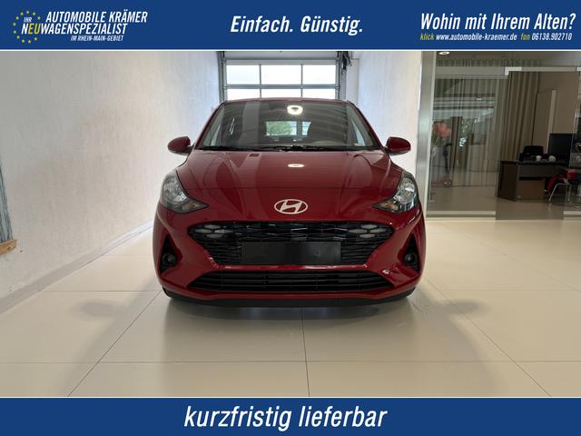 Hyundai i10 - GO+ 1.2 MT 58 kW (79 PS) Klimaautomatik, Navigationssystem, Apple CarPlay & Android Auto, Sitzheizung, Lenkradheizung, Einparkhilfe hinten, R&uuml;ckfahrkamera, Privacy Glass, 15" Leichtmetallfelgen, uvm.