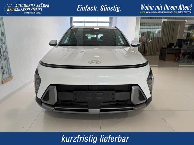 Hyundai KONA - GO+ 1.0 T-GDI 2WD 74 kW (101 PS) 2-Zonen-Klimaautomatik, Sitzheizung, Lenkradheizung, DAB, Android Auto, Apple CarPlay, Navigationssystem, Induktionsladestation, LED-Scheinwerfer, 18 Zoll Leichtmetallfelgen, uvm