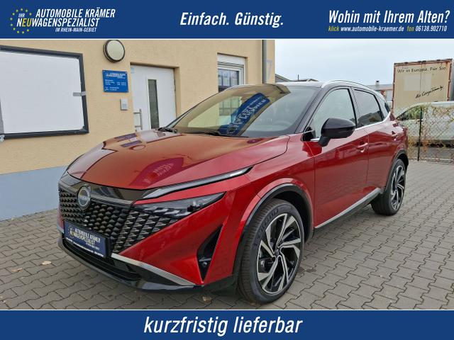 Nissan Qashqai - Tekna Plus Alarmanlage 360&deg;-Kamera PDC v+h LED-Scheinwerfer 2-Zonen-Klimaauto. Massagesitze