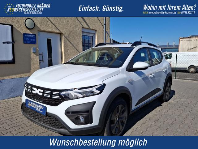 Dacia Sandero Stepway - Essential Klimaanlage Radio Tempomat PDC hinten Licht- und Regensensor 16 Zoll FLEXWHEEL