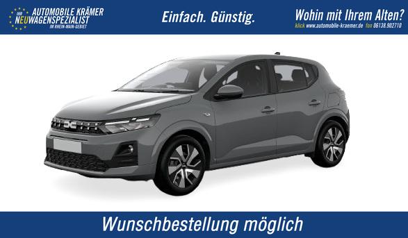 Dacia Sandero - Essential 15-Zoll-Stahlfelgen PDC h M&uuml;digkeitserkennung