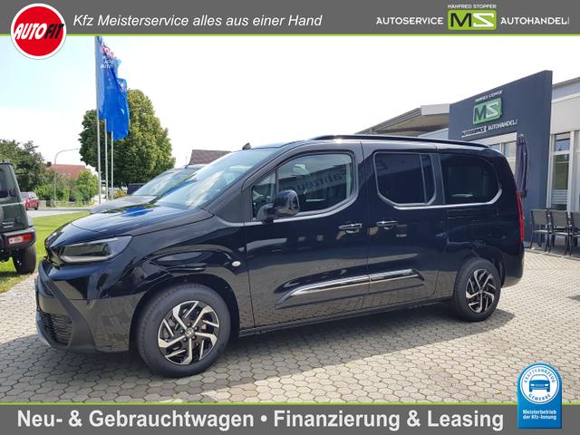 Vorlauffahrzeug Toyota Proace City Verso - L2 Teamplayer 1.2 Team D 7-SITZER - ANH&Auml;NGERKUPPLUNG TEMPOMAT ACC-R&Uuml;CKFAHRKAMERA-KLIMAAUTOMATIK-SITZHEIZUNG-SPURHALTEASSISTENT-BLUETOOTH-SMART KEY SYSTEM-GESCHWINDIGKEITSBEGRENZER-DAB-ABLAGE PAKET...