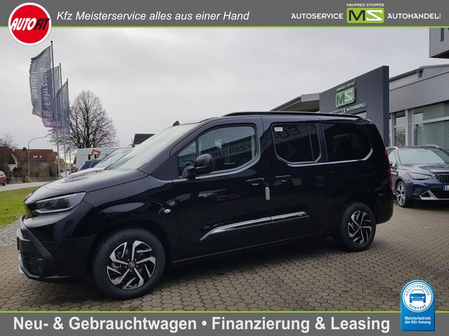 Lagerfahrzeug Toyota Proace City Verso - L2 Teamplayer 1.2 7-SITZER -TEMPOMAT ACC-RÜCKFAHRKAMERA-KLIMAAUTOMATIK-SITZHEIZUNG-SPURHALTEASSISTENT-BLUETOOTH-SMART KEY SYSTEM-GESCHWINDIGKEITSBEGRENZER-DAB-COMFORT PAKET 2-ABLAGE PAKET... "NEUES MODELL 2025!"
