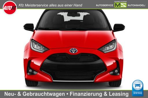 Lagerfahrzeug Toyota Yaris - 1.5 Dual-VVT-iE Teamplayer Hybrid-Benziner AUTOMATIK KAMERA PCD VORNE/HINTEN TEMPOMAT ACC LED SITZHEIZUNG LENKRADHEIZUNG ALUFELGEN 16" TOTE-WINKEL-WARNER
