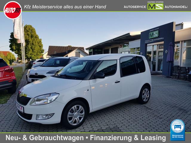 Gebrauchtfahrzeug Skoda Roomster - 1.4 Active Plus Edition KLIMAANLAGE ZV EL. FENSTERHEBER SITZHEIZUNG CD SUNSET 1.HAND!