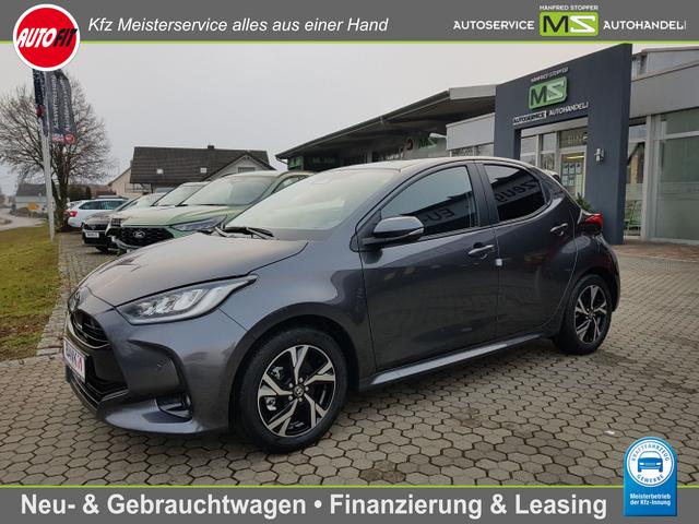 Lagerfahrzeug Toyota Yaris - 1.5 Dual-VVT-iE HYBRID Teamplayer Multidrive Automatik 5-T&Uuml;RIG KLIMAAUTOMATIK LED-SCHEINWERFER KAMERA TEMPOMAT ACC SITZHEIZUNG ALU 16" PCD VORNE-HINTEN LENKRADHEIZUNG
