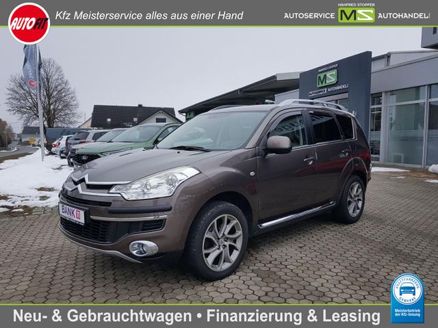 Gebrauchtfahrzeug Citroen C-Crosser - HDI 155 FAP Exclusiv ALLRAD 7-SITZER !  AHK KLIMA KAMERA PDC TEMPOMAT T&Uuml;V 08/2027