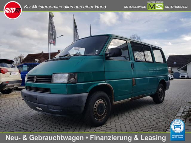 Gebrauchtfahrzeug Volkswagen T4 Multivan - 2.4 D Syncro ALLRAD ! 3-Sitzer   AHK Ausstellfenster Schiebet&uuml;re rechts Fahrbereit