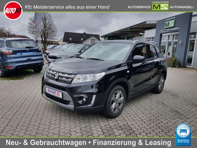 Gebrauchtfahrzeug Suzuki Vitara - 1.6 Comfort 4x2 -Klimaautomatik Anh&auml;ngerkupplung abnehmbar Sitzheizung Kamera ALU 17" Tempomat Navigation