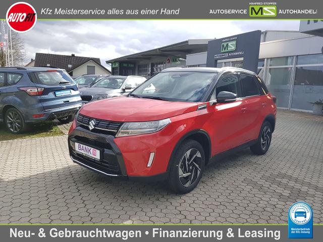 Lagerfahrzeug Suzuki Vitara - 1.4 DITC HYBRID Comfort  ALLGRIP AUTOMATIK-GETRIEBE! KLIMAAUTOMATIK NAVIGATION KAMERA PDC VORNE / HINTEN  WINTERPAKET SITZHEIZUNG TEMPOMAT ACC TOTE WINKEL LED
