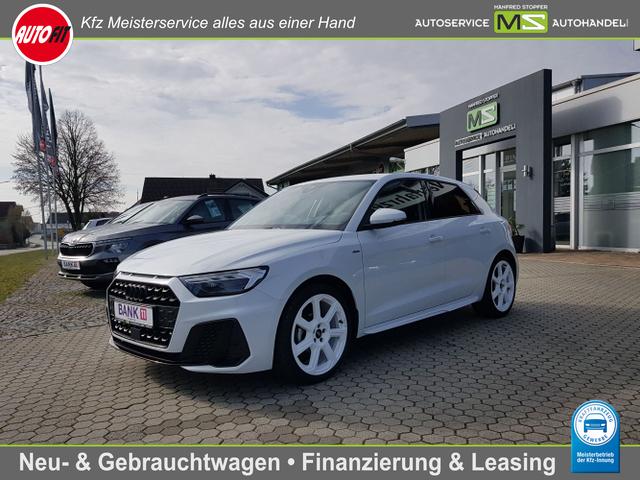 Gebrauchtfahrzeug Audi A1 Sportback - 25 1.0 TFSI S-line   7,5x18 ALU 7-Speichen Wei&szlig; MMI Navigation Plus Infotainment-Paket-Plus Sportsitze Optik-Paket schwarz Tempomat PDC vorne / hinten Sitzheizung LED Scheinwerfer Fernlichtassistent