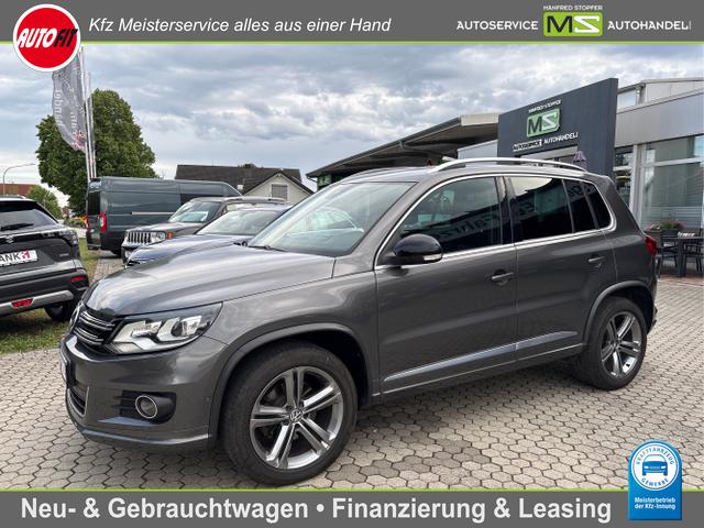 Gebrauchtfahrzeug Volkswagen Tiguan - 2.0 TDI BMT CityScape 4Motion ALLRAD 7-GANG DSG AUTOMATIK R-LINE   ANH&Auml;NGERKUPPLUNG SCHWENKBAR NAVIGATION TEMPOMAT PANORAMA-SCHIEBEDACH KLIMAAUTOMATIK ALU 18" BI-XENON  SPORTFAHRWERK STO&szlig;F&Auml;NGER
