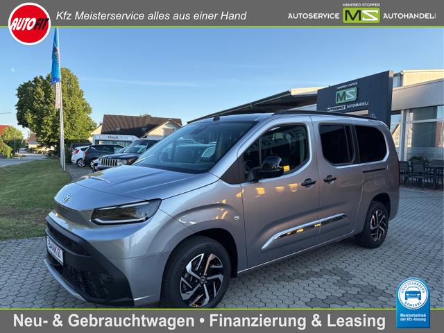 Lagerfahrzeug Toyota Proace City Verso - L2 Teamplayer 1.2 7-SITZER -TEMPOMAT-R&Uuml;CKFAHRKAMERA-KLIMAAUTOMATIK-PDC-SITZHEIZUNG-SPURHALTEASSISTENT-BLUETOOTH-SMART KEY SYSTEM-GESCHWINDIGKEITSBEGRENZER-DAB-ABLAGE PAKET... MODELL "2026"   15 JAHRE GARANTIE!
