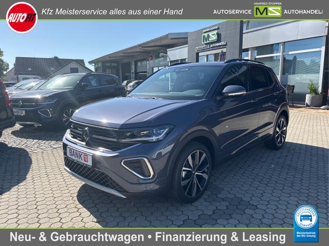 Lagerfahrzeug Volkswagen T-Cross - 1.5 TSI R-Line 7-Gang DSG   18" ALU IQ-LIGHT ANH&Auml;NGEKUPPLUNG NAVIGATION R&Uuml;CKFAHRKAMERA PDC VORNE-HINTEN SUNSET SIDE ASSIST