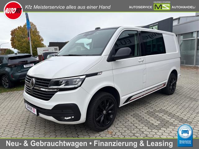 Gebrauchtfahrzeug Volkswagen Transporter 6.1 Kastenwagen - T6.1 2.0 TDI 4MOTION Kasten EDITION L1H1 7-GANG DSG AUTOMATIK! ANH&Auml;NGERKUPPLUNG   NAVIGATION LICHT & SICHT KAMERA 8x18 BLACK LED LKW ZULASSUNG !