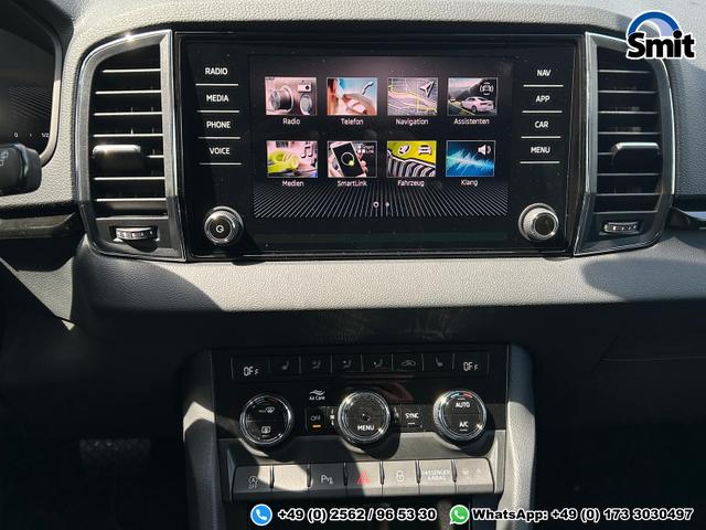 Skoda Karoq Extra Plus 2.0 TDI DSG AHK*Android Auto*Matrix*E-Heck*SHZ*ACC*Keyless*Kamera*17" LM* 2Z Klimaauto*SUNSET 