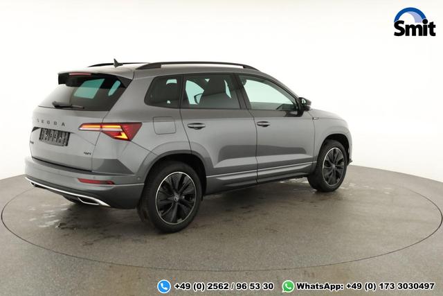 Skoda Karoq Sportline 4x4 2.0 TDI DSG Sportline, AHK, Navi, Matrix, AreaView, Side, Kamera, el. Klappe, FS-beheizbar, Winter 