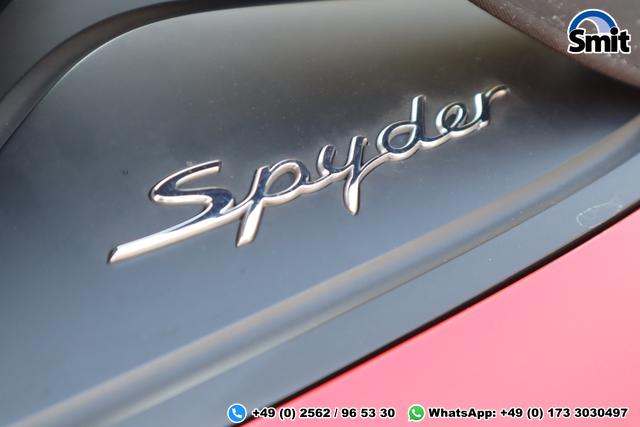 Porsche Boxster 718 Spyder 4.0 OPF 