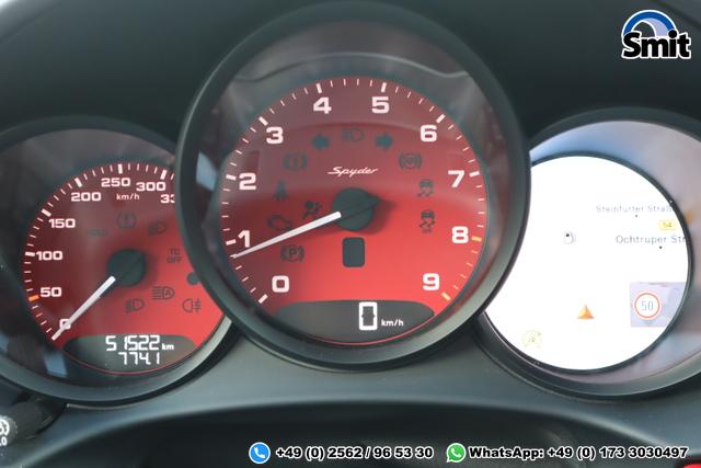 Porsche Boxster 718 Spyder 4.0 OPF 