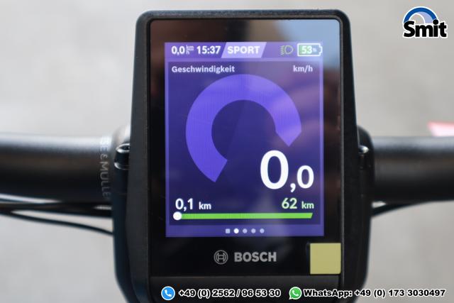 Riese & Müller Supercharger GT touring * 53 cm silver matt 1250 Wh 