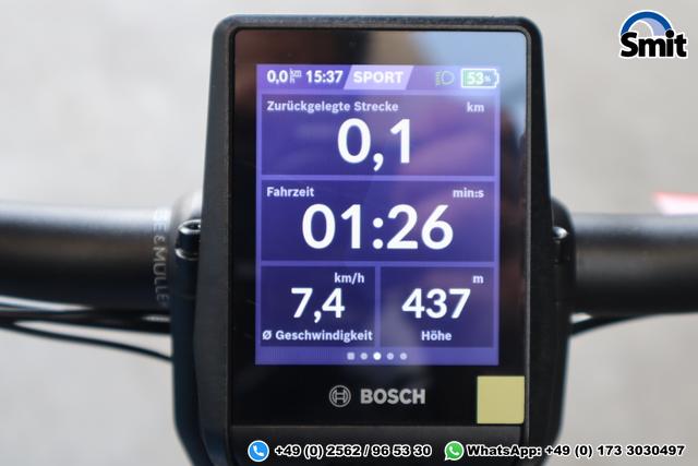 Riese & Müller Supercharger GT touring * 53 cm silver matt 1250 Wh 