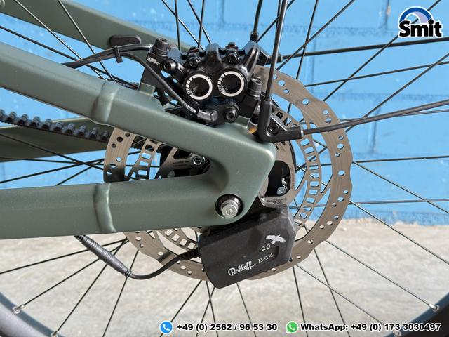 Riese & M&uuml;ller Superdelite5 GT rohloff 56cm *moss green *1.200 Wh 